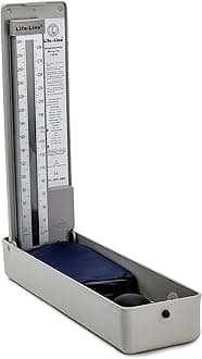 LIFE LINE Mercury Free LCD/LED Portable Blood Pressure Monitor | Mercury Free Sphygmomanometer