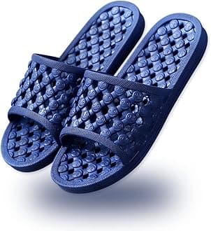 AYYDMYShower Slippers Shoes for Women and Men, Bathroom Non-slip Shower Slippers Sandals, Cushioned Thick Sole Super Comfy, Pillow Sandals for Shower, Beach and Swimming