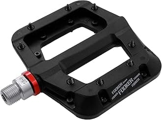 MTB Pedals Mountain Bike Pedals 3 Bearing Non-Slip Lightweight Nylon Fiber Bicycle Platform Pedals for BMX MTB 9/16"