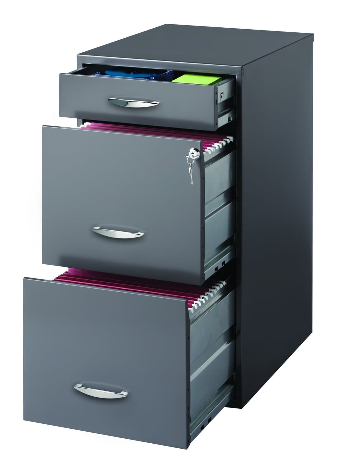 Office Designs 3-Drawer Vertical File Cabinet