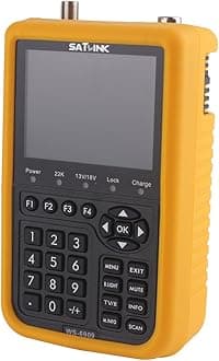 SATlink WS-6909 3.5 - Inch DVB-SandDVB-T Combo Satellite Signal Finder Meter