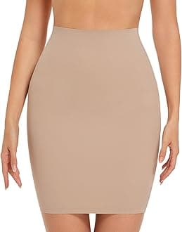 Shapewear Dress Slip Shaping Half Slips Under Dress Tummy Control Slimming Slip Body Shaper Seamless Underwear for Women