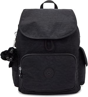 Kipling Women's Backpack, Black Noir, 27x33.5x19 Centimeters (B x H x T)