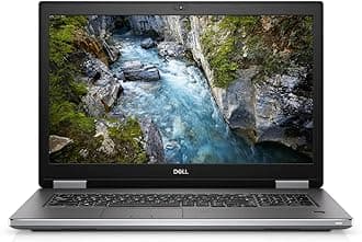Dell Precision 7540 Workstation Laptop | 15.6" 1920x1080 FHD | Core i7-9850H - 256GB SSD Hard Drive - 8GB RAM - Nvidia Quadro T2000 | 6 cores @ 4.6 GHz - 4GB GDDR6 Win 10 Pro Silver (Renewed)