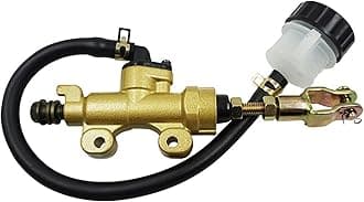 Rear Brake Master Cylinder Pump For Kawasaki KL650 KZ1000 Versys 1000, Ninja ZX9R ZX10R ZX12R ZX14R,Compatible For SUZUKI TL1000R TL1000S 1997-2003