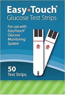 Easy Touch Glucose Test Strip - 50ct