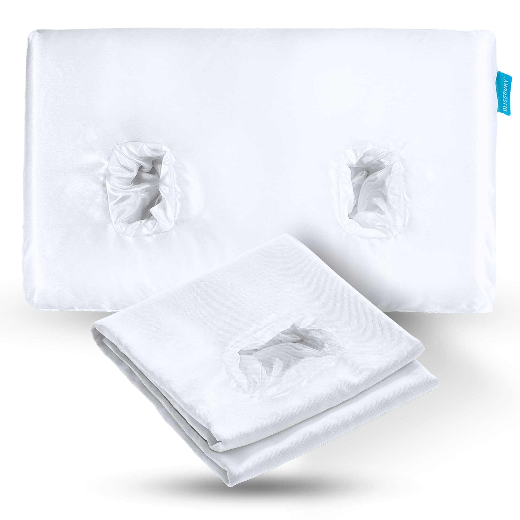 BLISSBURY Ear Hole Pillow Case (Satin)