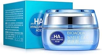 Anti-Aging Cleaning Moisturizers HA Water Get Replenishment Face Skin Cream Hyaluronic Acid Natural Ingredients Hydrating 50 g