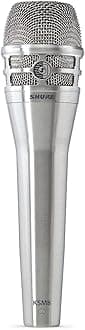 KSM8 Dualdyne Vocal Microphone - Cardioid Dynamic Mic with 2 Ultra Thin Diaphragms and Reverse Airflow Technology for Unmatched Control of Proximity Effect, Presence Peaks, and Bleed - Nickel