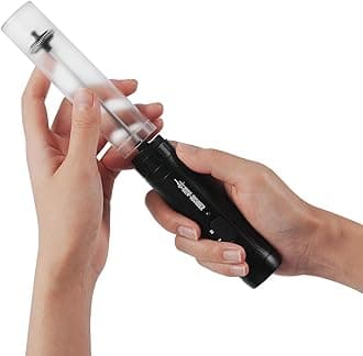 MHW-3BOMBER Rechargeable Milk Frother Coffee, Electric Mini Frother Handheld for Home Kitchen Camping, 2 Speeds Drink Mixer Frother Foam Maker for Latte, Cappuccino, Hot Chocolate MF5893-OS