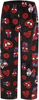 Cartoon Pajamas Pants for Women Girls Cute Cat Print Flannel Sleep Bottoms Halloween Christmas Sleepwear L