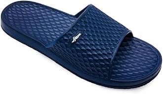 FUNKYMONKEY Men's Shower Slides - Non Slip Quick Drying Sandals for Men – Lightweight Pool Beach Bathroom Slippers Indoor Outdoor