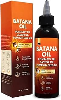 Natural Batana Hair Revival Formula，Rosemary Oil for Hair Growth, 4in1 Liquid Batana Hair Oil