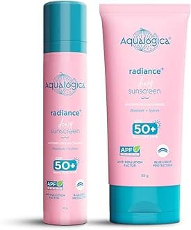 Radiance+ Dewy Sunscreen For All Skin Types With Watermelon & Niacinamide With Spf 50+ & Pa+++ - 50G + 80G, Pack Of 1