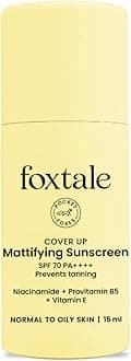 Foxtale Matte Sunscreen- 15 ml