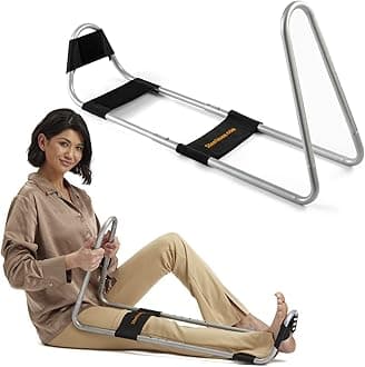 IdealStretch IdealKnee: The Most Effective and Easy to Use Treatment for Knee Extension | for Athletes + Physical Therapy + Rehab + Ortho | Comes with ONE Comfort pad for The "Over The Knee" Strap