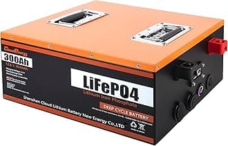 12V 150Ah LiFePO4 Deep Cycle Battery with 100A BMS, Perfect for RV, Solar, Boat, Marine, Trolling motor, Most of Backup Power and Off Grid Applications