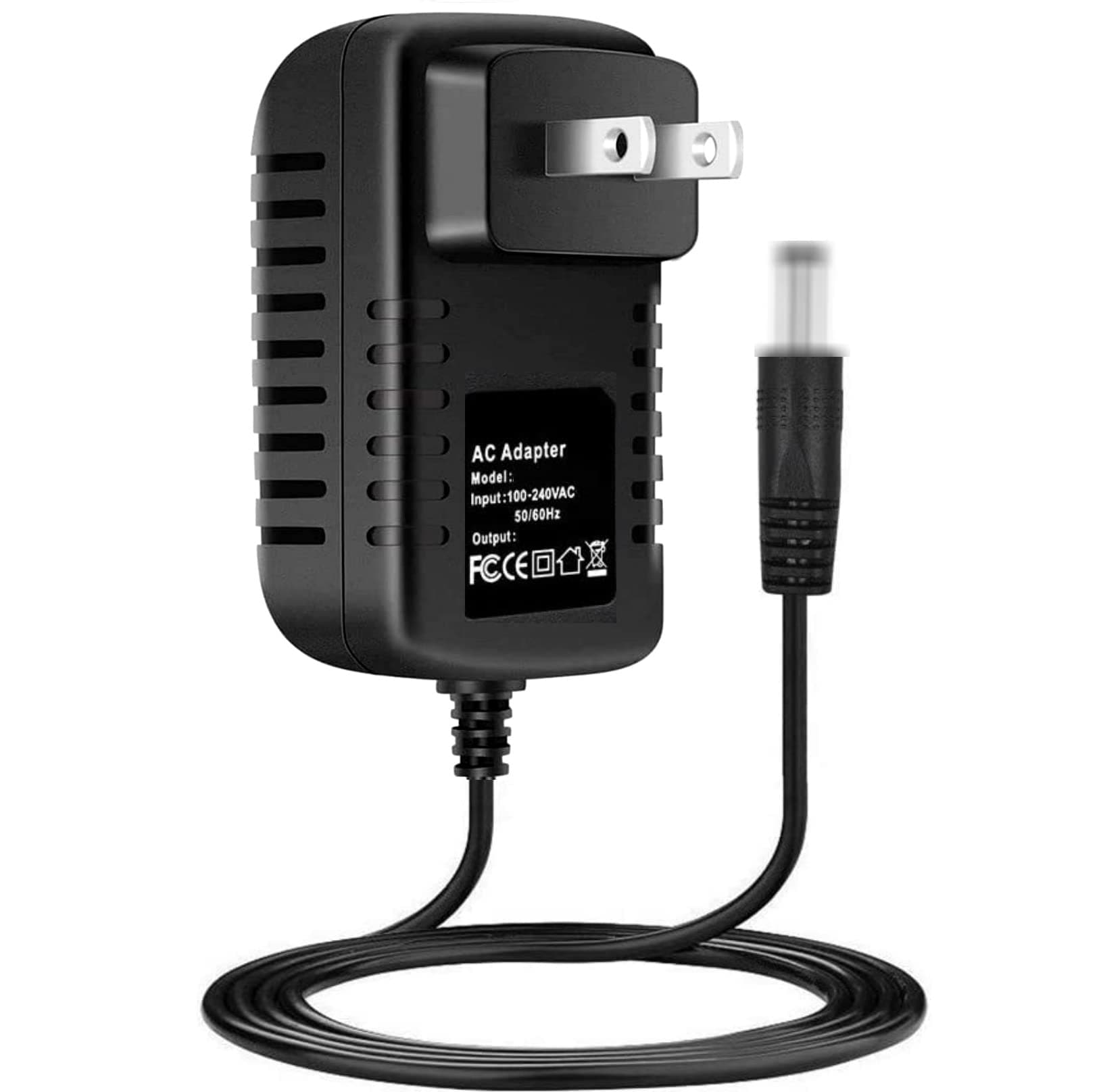 AC-DC Adapter Replacement for Zoom GFX-707, GFX-1, GM-200, PFX-9003, GFX-5 Guitar Effects Power Supply Adapter Cord Cable
