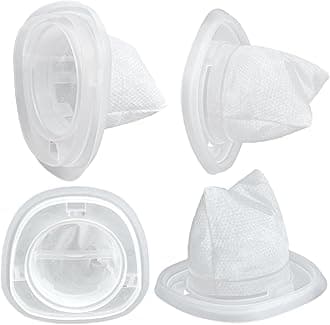 HNVCF10 Filter Replacement for Black and Decker Dustbuster Hand Vacuum HNVC115, HNVC215, HNVC220 Series, 4 Pack