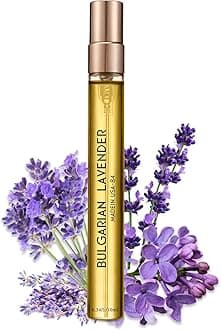 Pheromones Perfumes for Women, Bulgarian Lavender Perfume Oil,Fresh,Herbal Aroma,Floral Lavenders Perfumes for Women.Enhanced Scents Pheromone Perfume,0.34oz Travel Size (Bulgarian Lavender)