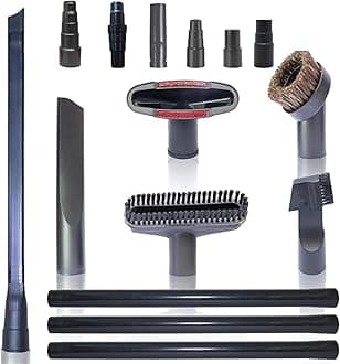Household Cleaning Kit Attachments Vacuum Cleaner Accessories Universal Vacuum Hose Adapters Flexible Crevice Tool for Dryer Lint Vent Trap Cleaner