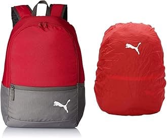 40 Litres Casual Backpack Ind | Sparkling Cosmo-Castlerock-White Packable Rain Cover - Red