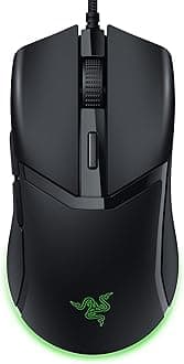 Cobra Wired Gaming Mouse: 58g Lightweight Design - Gen-3 Optical Switches - Chroma RGB Lighting with Underglow - Precise 8500 DPI Optical Sensor - 100% PTFE Mouse Feet - Speedflex Cable - Black