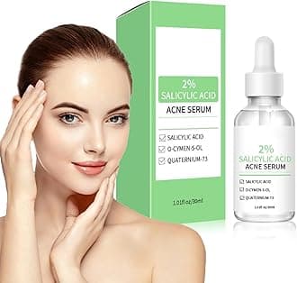 Salicylic Acid Concentrate Super Strong 2% - Acne Spot Treatment - Professional Skincare Serum (1, Green)