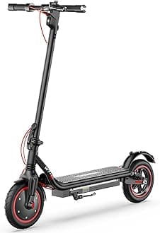 iScooterElectric Scooter, Top Speed 25/22 MPH EScooter Up to 28/25/18 Miles Range, Folding Commuting Electric Scooter for Adults with Turn Signal-360 ° Lighting - 8.5/9.3/10" Tires/264 Lbs Load
