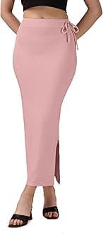 Mehrang Microfiber Saree Shapewear Petticoat for Women, Cotton Blended Shape Wear Dress for Saree