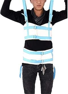 Lumbar Traction, Spinal Decompression Devices Therapy Machine, Back Pain Relief, Decompression Back Belt for Waist Injury, Lumbar Disc Herniation, Rehabilitation Aids,S