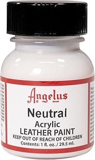 Angelus Acrylic Leather Paint For Shoes, Sneakers, Leather, Canvas, Furniture, and More - 1 fl oz, Neutral