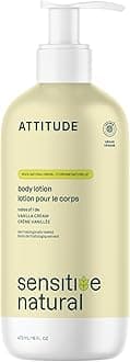 Attitude (Argan Oil) - Moisturising Body Lotion for Dry & Sensitive Skin, EWG Verified, Dermatologist-tested & Hypoallergenic, Vegan & Cruelty-free Body Moisturiser, Argan Oil, 473ml