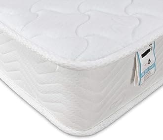 Good Nite King Mattress 5FT Spring Mattress with 3cm Memory Foam Mattress Flexible Mattresses 3D Breathable Knitted Fabric Fire Support System 18cm Deep