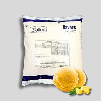 Davar's Ico Magic Mango Ice Cream Mix Powder – 1kg | Softy Premix Powder for Ice Cream Maker, Frozen Desserts, Kulfi & Milkshakes | Easy Mix for Home & Commercial Use