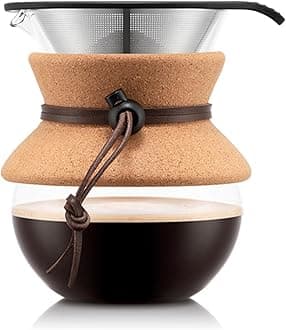 Pour Over Drip Coffee Maker with Stainless Steel Filter