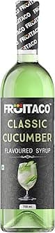 Cucumber Syrup: Perfect Mixer For Enhancing Mocktails & Cocktails, Drinks, And Mojitos At Parties, Conveniently Packaged In A 750Ml Bottle For All Your Mixing Needs