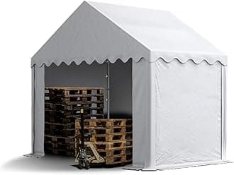 TOOLPORT Storage tent 3x2 m PVC 700 N waterproof shelter white