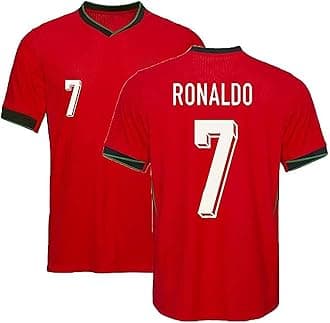 Ronaldo 7 New Portugl Home Football Jersey Boys(Kid's, Boy's& Men)