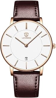 Watch, Simple, Stylish, Thin, Casual, Date Display, Waterproof, Analog, Quartz Watch