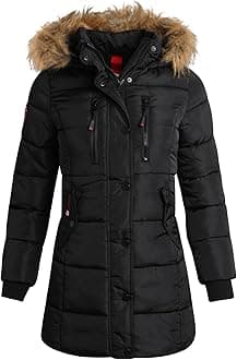 Girls Winter Coat - Long Length Heavyweight Wind & Water Resistant Insulated Quilted Puffer Parka Coat
