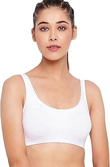 SB06 Low Impact Cotton Sports Bra - Non-Padded • Wirefree - Black