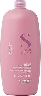 Semi Di Lino Moisture Nutritive Sulfate Free Shampoo for Dry Hair - Paraben and Paraffin Free - Safe on Color Treated Hair - Professional Salon Quality