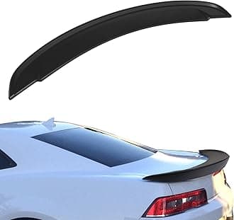SCITOO ABS Spoiler Wing Fits for 2014-2015 for Chevrolet for Camaro 1PC Matte Black Rear Trunk Spoiler Wing