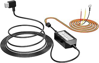 VIOFO HK4 Acc Hardwire Kit, USB-C Hard Wire Kit for A229/A229 Ultra/A329 Series, WM1, T130, A119 mini 2 Dash Cam, Low Voltage Protection for Parking Mode (Fuses need to be purchased additionally)