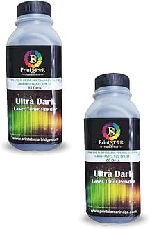 - Print Star Ultra Dark Toner Powder Comaptible with Hp 88A, 78A, 36A, 83A, 35A, 85A & Canon 925,328,326,337 Toner Cartridges (Pack of 02)