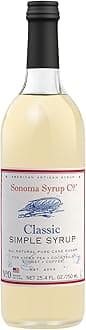 - Sonoma Syrup Co. Classic Simple Syrup 25.4 fl oz | for Coffee, Cocktails, and Cooking | Hand Crafted in the USA