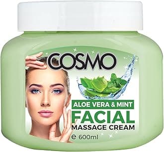 cosmetics Skin Naturals Facial Massage Cream Aloe Vera And Mint 600ml