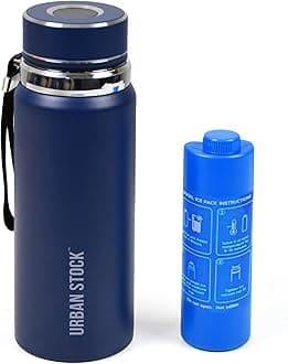 24 Hrs 3-5 Insulin Pens Cooler CASE Travel Bottle with Biogel Ice Pack Cooling Box Travelling Cooler Bag (3-5 Insulin PENS, Dark Blue)