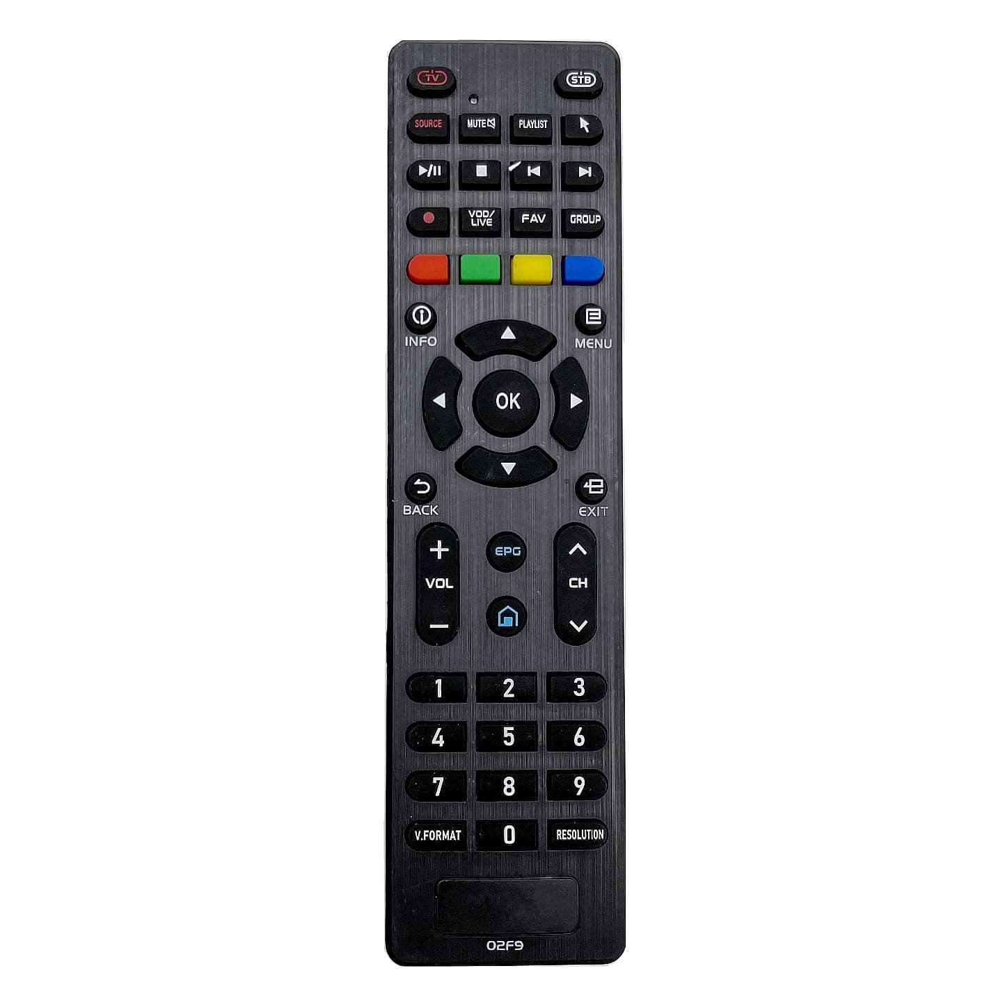 JZK Replacement Remote Control for Formuler TV Box Z10 SE, Compatible with Z10 Pro Max, T1, T1 Plus, T1+, T2, Z Plus, ZX, Z7 Plus, Z8 Pro TV Box